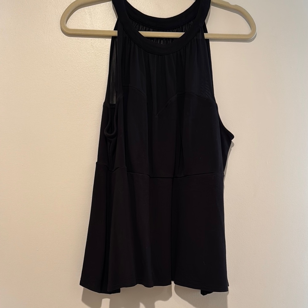 Torrid Black Boxy Tank Top